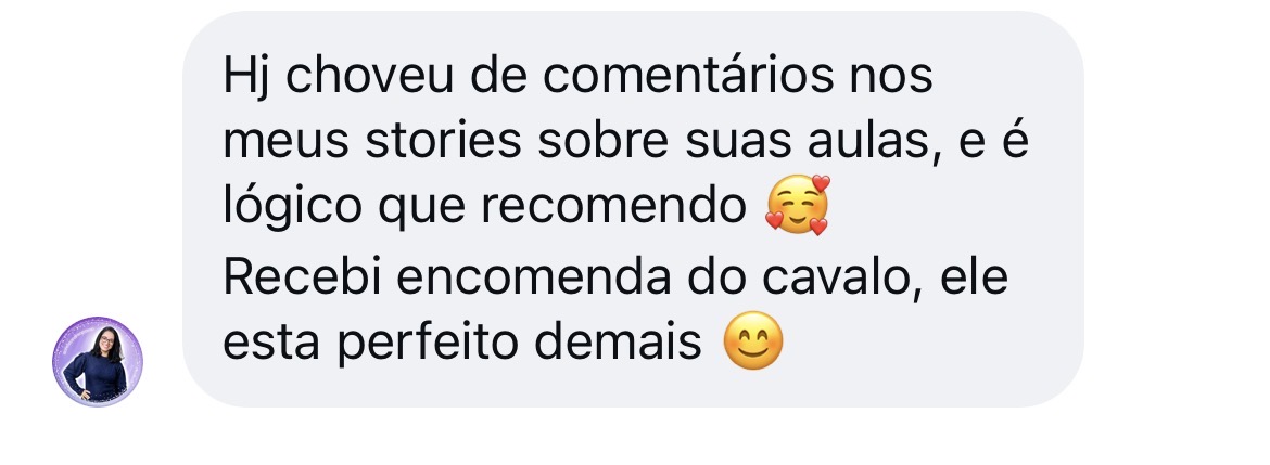 Depoimento original de aluna do Ateliê da Mony, imagem 1