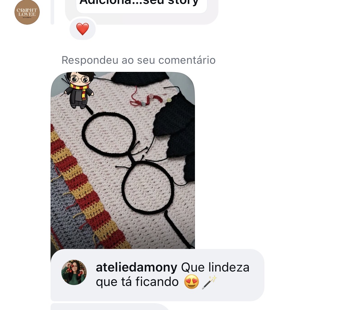 Depoimento original de aluna do Ateliê da Mony, imagem 2